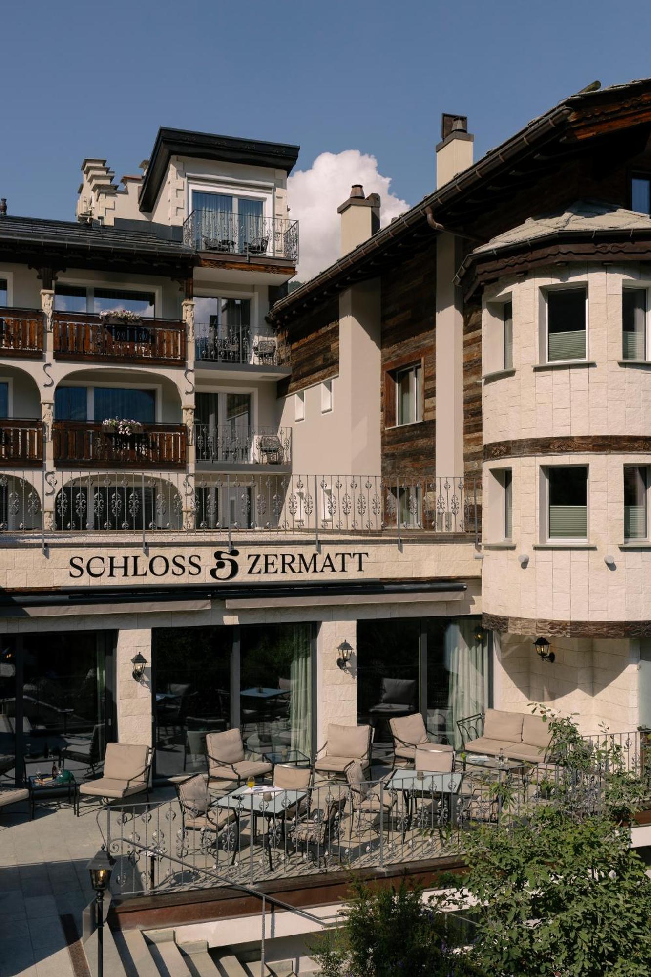 Schloss Zermatt - Cbd & Adaptogenic Spa And Sport Hotel Bagian luar foto